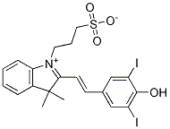 3H-IndoliuM, 2-[2-(4-hydroxy-3,5-diiodophenyl)ethenyl]-3,3-diMethyl-1-(3-sulfopropyl)-, inner salt