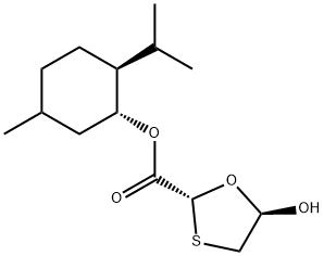 (2R,5R)-5-Hydroxy-1,3-oxathiolane-2-carboxylic acid (1R,2S,5R)-5-methyl-2-(1-methylethyl)cyclohexyl ester
