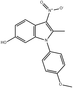 1-(4-Methoxyphenyl)-2-methyl-3-nitro-1H-indol-6-ol