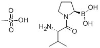 [(2R)-1-[(2S)-2-Amino-3-methylbutanoyl]pyrrolidin-2-yl]boronic acid mesylate