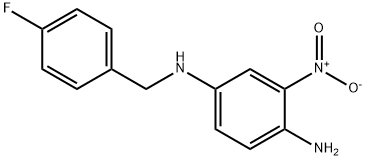 2-Amino-5-[(4-fluorobenzyl)amino]-1-nitrobenzene