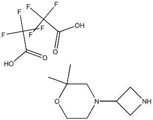 4-(Azetidin-3-yl)-2,2-diMethylMorpholine ditrifluoroacetate