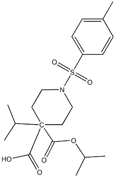 1-(Toluene-4-sulfonyl)-piperidine-4,4-dicarboxylic acid diisopropyl ester