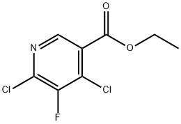 Ethyl 4,6-dichloro-5-fluoropyridine-3-carboxylate, 2,4-Dichloro-5-(ethoxycarbonyl)-3-fluoropyridine