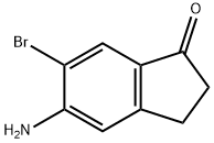 5-amino-6-bromo-2,3-dihydro-1H-inden-1-one