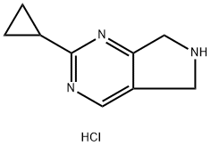 2-Cyclopropyl-6,7-dihydro-5H-pyrrolo[3,4-d]pyriMidine hydrochloride
