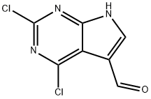 2,4-dichloro-7H-pyrrolo[2,3-d]pyrimidine-5-carbaldehyde