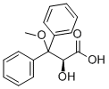 Benzenepropanoic  acid,a-hydroxy-b-methoxy-b-phenyl-,(aS)-