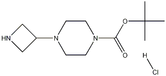 tert-butyl 4-(azetidin-3-yl)piperazine-1-carboxylate hydrochloride