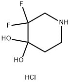 3,3-Difluoropiperidine-4,4-diol hydrochloride