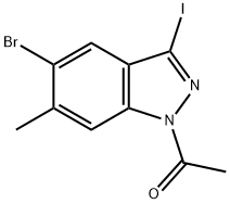 1-(5-Bromo-3-iodo-6-methyl-1H-indazol-1-yl)ethanone