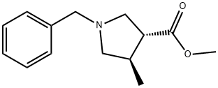 methyl (3R,4R)-1-benzyl-4-methylpyrrolidine-3-carboxylate