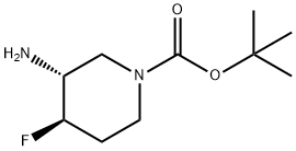 tert-butyl (3R,4R)-3-amino-4-fluoropiperidine-1-carboxylate