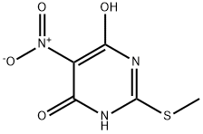 2-(Methylthio)-5-nitropyrimidine-4,6-diol