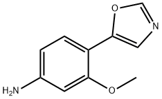 3-METHOXY-4-(1,3-OXAZOL-5-YL)ANILINE