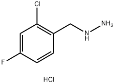 [(2-chloro-4-fluorophenyl)methyl]hydrazine dihydrochloride