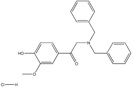 2-(DIBENZYLAMINO)-4'-HYDROXY-3'-METHOXY&