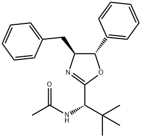 N-((S)-1-((4S,5S)-4-Benzyl-5-phenyl-4,5-dihydrooxazol-2-yl)-2,2-dimethylpropyl)acetamide