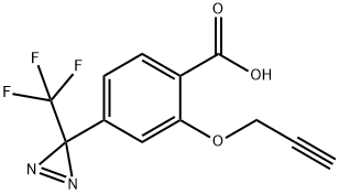 2-(Prop-2-yn-1-yloxy)-4-(3-(trifluoromethyl)-3H-diazirin-3-yl)benzoic acid