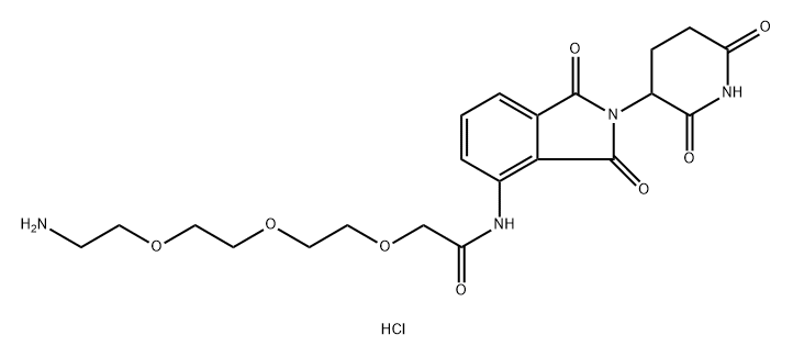Pomalidomide-PEG3-NH2 hydrochloride