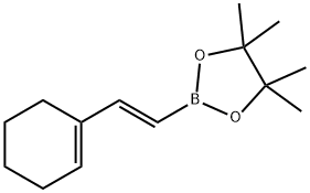 2-[(1E)-2-(1-Cyclohexen-1-yl)ethenyl]-4,4,5,5-tetramethyl-1,3,2-dioxaborolane