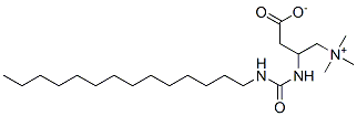 3-(tetradecylcarbamoylamino)-4-trimethylammonio-butanoate