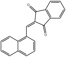 2-(1-NAPHTHYLMETHYLENE)-1H-INDENE-1,3(2H)-DIONE