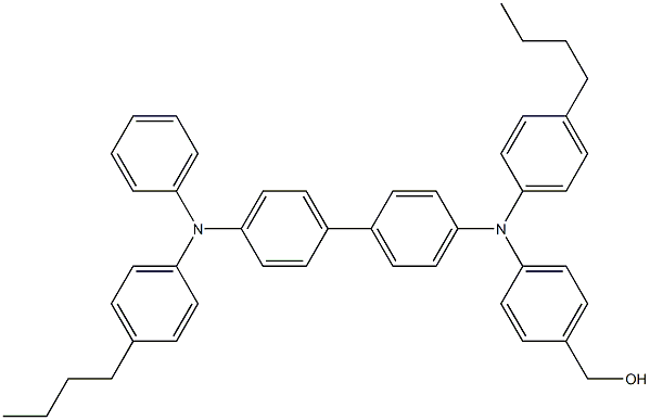 (4-((4-Butylphenyl)(4'-((4-butylphenyl)(phenyl)amino)-[1,1'-biphenyl]-4-yl)amino)phenyl)methanol