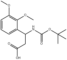 3-TERT-BUTOXYCARBONYLAMINO-3-(2,3-DIMETHOXY-PHENYL)-PROPIONIC ACID