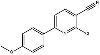 2-CHLORO-6-(4-METHOXYPHENYL)NICOTINONITRILE