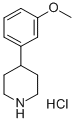 4-(3-METHOXYPHENYL) PIPERIDINE HYDROCHLORIDE