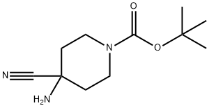 TERT-BUTYL 4-AMINO-4-CYANOPIPERIDINE-1-CARBOXYLATE