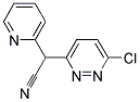 2-(6-CHLORO-3-PYRIDAZINYL)-2-(2-PYRIDINYL)ACETONITRILE
