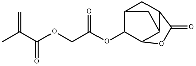 2-Propenoic acid, 2-Methyl-, 2-[(hexahydro-2-oxo-3,5-Methano-2H-cyclopenta[b]furan-6-yl)oxy]-2-oxoethyl ester