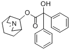 1-methyl-4-piperidyl diphenylglycolate 