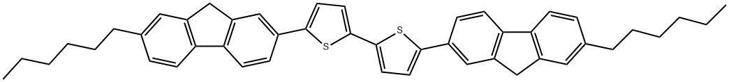 2-(2-Hexyl-9H-fluoren-7-yl)-5-(5-(2-hexyl-9H-fluoren-7-yl)thiophen-2-yl)thiophene
