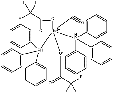 CARBONYLBIS(TRIFLUOROACETATO)BIS(TRIPHENYLPHOSPHINE)RUTHENIUM (II)METHANOL ADDUCT