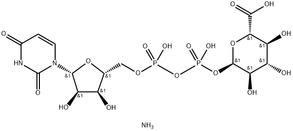 Uridine 5′-diphosphoglucuronic acid ammonium salt
		
	
