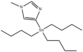 N-Methyl-4-(tributylstannyl)imidazole