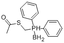 Acetylthiomethyl-diphenylphosphine  borane  complex