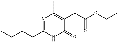 2-Butyl-5-ethoxycarbonylMethyl-4-hydroxy-6-MethylpyriMidine