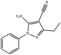 5-amino-3-ethyl-1-phenyl-1H-pyrazole-4-carbonitrile