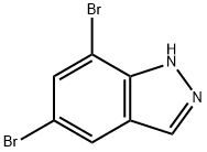 5,7-DIBROMO-1H-INDAZOLE
