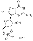 8-BROMOGUANOSINE 3',5'-(CYCLIC) MONOPHOSPHATESODIUM SALT N-HYDRATE
