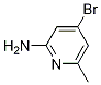 4-BROMO-6-METHYLPYRIDIN-2-AMINE