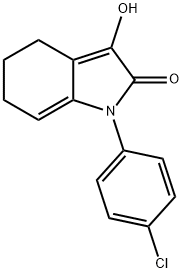 1-(4-CHLOROPHENYL)-3-HYDROXY-2,4,5,6-TETRAHYDRO-2-INDOLONE