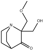 2-(Hydroxymethyl)-2-(methoxymethyl)-1-azabicyclo[2.2.2]octan-3-one