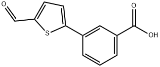 3-(5-Formylthiophen-2-yl)benzoic acid
