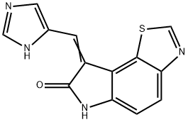 8-(1H-IMIDAZOL-4-YLMETHYLENE)-6,8-DIHYDRO-THIAZOLO[5,4-E]INDOL-7-ONE