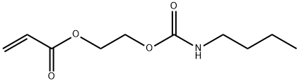 2-[[(BUTYLAMINO)CARBONYL]OXY]ETHYL ACRYLATE